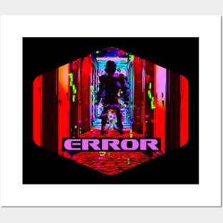 ERROR - Glitch from Doors Posters and Art